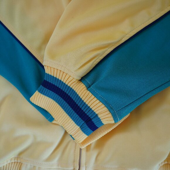 Vintage Trust USA Brazil Men's XL Embroidered Yellow/Green Jacket RN# 66591 - Picture 10 of 10